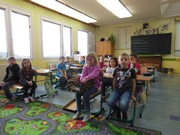 Návštěva předškoláků v ZŠ Čachovice